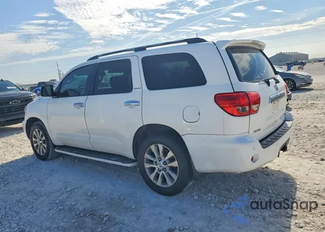 2008 Toyota Sequoia Limited z USA, uszkodzony, nr VIN 5TDZY68AX8S011967